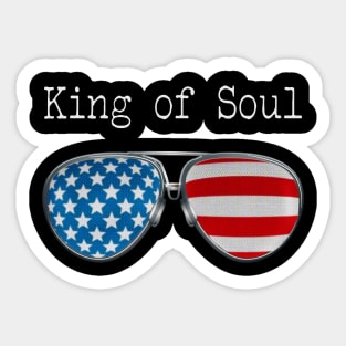AMERICA PILOT GLASSES SOUL KING Sticker